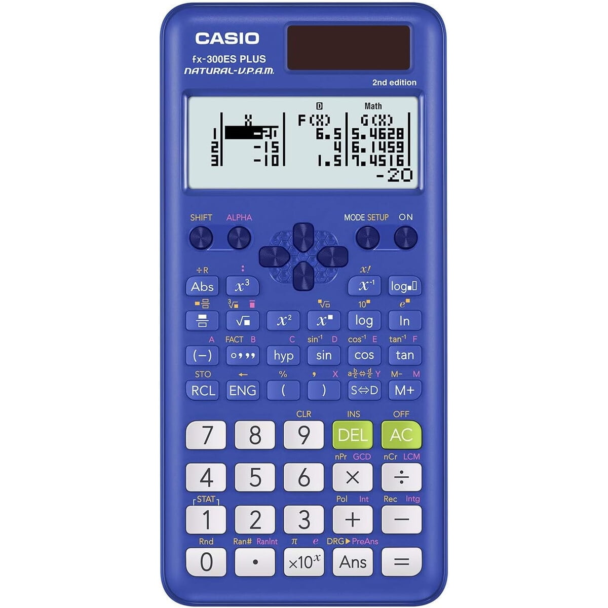 Calculadora Científica Casio Fx-300es Plus 2nd Edition Solar