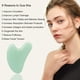 thumbnail image 2 of Herramienta de masaje Gua Sha Ditind Jade Stone para rostro y cuerpo, 2 of 8