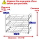 thumbnail image 2 of Organizador para guardar latas, artículos sencillos para el hogar, 3 niveles, cromado, 36 latas, 2 of 7