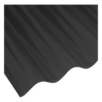 Dvp - Polionda Acanalado Negro Mate 0,7X0,81X3,66M