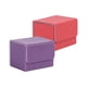 thumbnail image 2 of Caja Organizadora De 2 Piezas Para Tarjetas, Caja De Almacenamiento Para Tarjetas, Rojo Y Violeta, 2 of 5