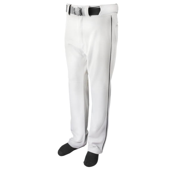 Pantalones Martin Sports para cinturón de béisbol/sóftbol con trabilla, blancos para jóvenes