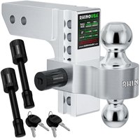 Enganche De Remolque Ajustable Rhino Usa Para Receptor De 2.5 Pulgadas