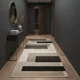 thumbnail image 2 of Alfombra Pasillera 3d Decorativa W.m G Moderna 1.8 M 60 Cm Tetri Cafe Con Beige, 2 of 3