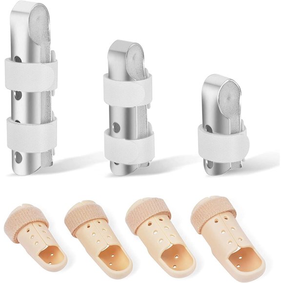 Férula para dedo Sopito, 7 piezas de aluminio y plástico