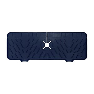 Bothyi - Alfombrilla De Silicona Para Fregadero De Cocina, Alfombrilla Para Escurrir Detrás Del Grifo, 40X15Cm
