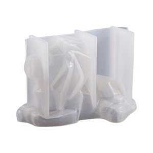 Magideal - Estatua Modelo De Silicona Diy Modelo De Resina Epoxi Decoraciones Fabricación De Velas Figuritas Fundición De Resina Para Artesanías De Jabón