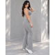 thumbnail image 2 of Conjunto Deportivo Mujer Peto y Calza Flare Cintura Alta Gym, 2 of 5