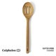 thumbnail image 2 of Cuchara ranurada Calphalon de madera de teca 33 cm, 2 of 9
