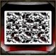 thumbnail image 1 of Plantilla AirSick Stencil 26 cm x 19 cm Fondo de Calaveras, 1 of 1