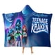thumbnail image 1 of Ruby Gillman: Kraken Adolescente Manta Capa con Capucha Anti-Bolitas, Manta de Lana Ártica Suave, Manta Portátil de Felpa Ligera y Lujosa, Poncho para Siesta en Casa y Oficina, 100*130cm, 1 of 6