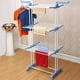 thumbnail image 2 of Tendedero 3 Niveles Colgador Ropa Organizador Plegable, 2 of 4