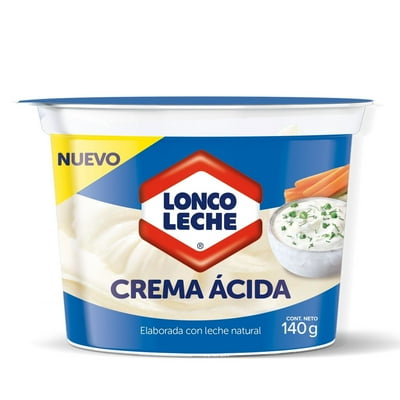 Crema Ácida 140 G Loncoleche