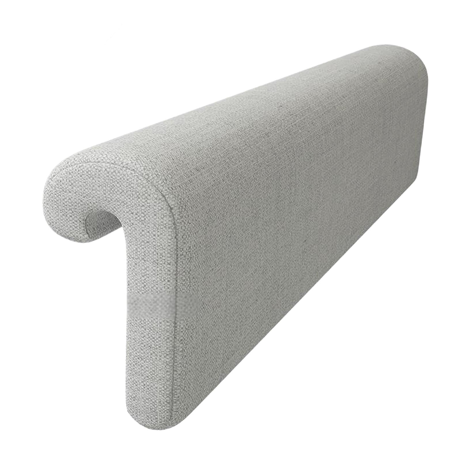 Bothyi - Cabecero De Cama Colgante Con Almohada Moderna, Almohada De Noche Ergonómica Con Funda Extraíble, Color Gris Claro
