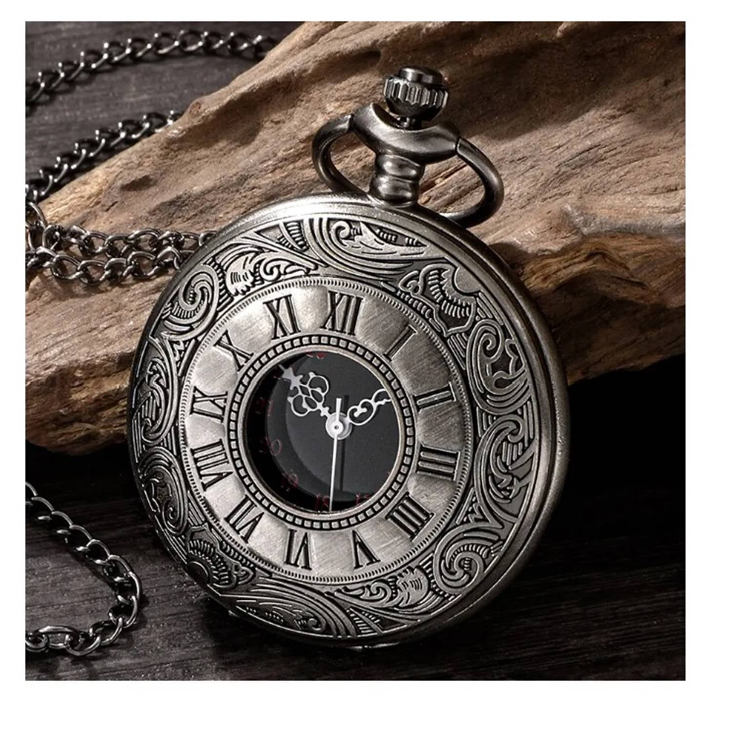 Genmérico - Reloj De Bolsillo Numeros Romanos