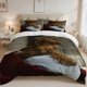 thumbnail image 1 of 3pcs Love Notebook American Scam Scene Printed Bedding Set Soft, 1 of 1
