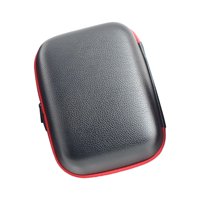 Ioensy - Bolsa De Almacenamiento De Carrete De Pesca Bolsas De Aparejos De Pesca Con Cremallera Portátil Multifuncional M Rojo