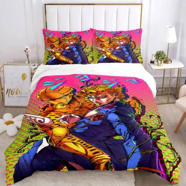 JOJO Print Three Piece Bedding Set Fashion Article Boys Or Adults For Beds Quilt Covers Pillowcases Bedding Set Gift Bed Sheets