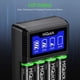 thumbnail image 2 of Cargador HiQuick 4 Bahaas AA AAA USB Rapido LCD NiMH NiCD, 2 of 2