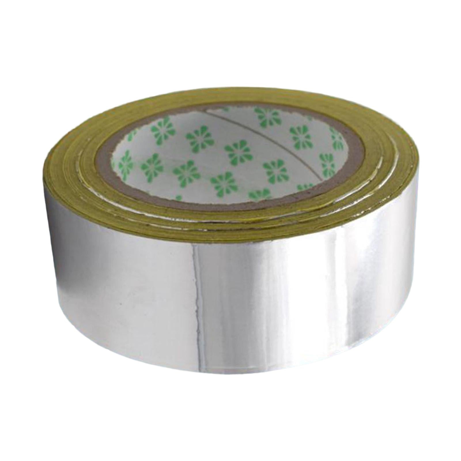 Magideal - Cinta De Papel De Aluminio Impermeable, Cinta Adhesiva De Reparación, Cinta Aislante De Tuberías De Parche, Barrera De Papel De Aluminio Para Áticos,