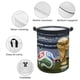 thumbnail image 4 of FIFA Cesta de lavandería de gran capacidad redonda con asa, bolsa para ropa sucia plegable, almacenamiento para dormitorio, baño y lavadero 44x35 cm, 4 of 6
