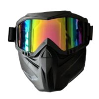 Ioensy - Casco De Soldador Cómodo Para El Trabajo En Casa Gafas De Soldador Desmontables Máscara De Soldador Barbilla Puntiaguda Color