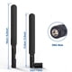 thumbnail image 2 of ANTENA BINGFU 4G LTE 2 UNIDADES SMA MACHO 8dBi OMNIDIRECCIONAL, 2 of 9