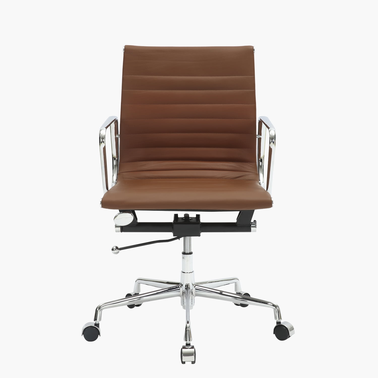 Form Office - Silla Oficina Aluminium Caramel