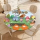 thumbnail image 4 of El show de Pícara-theme Fitted Round Tablecloths Elastic Edged Table Covers Waterproof Table Cloth for Kitchen Holiday Party Tables Decor 150cm, 4 of 6