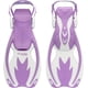 thumbnail image 1 of Aletas CRESSI Rocks de color lila y blanco para niños [S/M] (4-12 años), 1 of 8