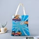 thumbnail image 2 of Sheriff Labrado Bolso de tela con estampado de lienzo para mujer, bolsa de compras reutilizable y estética, con cremallera interior, regalo para mujer,38*45cm., 2 of 6
