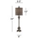 thumbnail image 4 of Lámpara Regency Hill 86 cm Beige – Juego de 2, 4 of 7