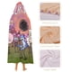 thumbnail image 4 of Un Show Más Manta Capa con Capucha Anti-Bolitas, Manta de Lana Ártica Suave, Manta Portátil de Felpa Ligera y Lujosa, Poncho para Siesta en Casa y Oficina, 100*130cm, 4 of 6