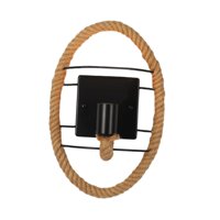 Magideal - Lámpara De Pared De Hierro Vintage, Apliques De Pared, Lámpara Rústica, Accesorio De Iluminación, Lámpara De Pared Para Cocina, Loft, Balcón Y Sala De Estilo B