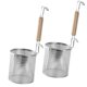thumbnail image 5 of 2 Coladores De Cocina Para Pasta Y Fideos, Acero Inoxidable, Cesta Para Freír 14 Cm + 16 Cm, 5 of 5
