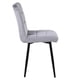 thumbnail image 3 of Pack De 4 Sillas De Comedor Modernas Velvet Gris, 3 of 8