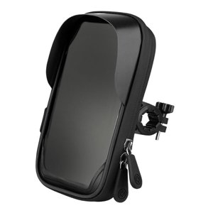 Magideal - Soporte Para Teléfono De Bicicleta, Impermeable, Giratorio 360 Degree, Con Funda Impermeable, Para Manillar De Bicicleta, Soporte Para Teléfono De Bicicleta