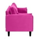 thumbnail image 3 of Sofa Sky 3c Felpa 00 Fucsia, 3 of 5