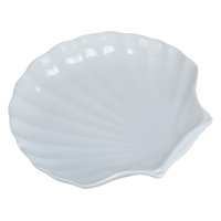 Shell Dish Yanco Sd-6 De Porcelana Superblanca De 6 Cm, Paquete De 36