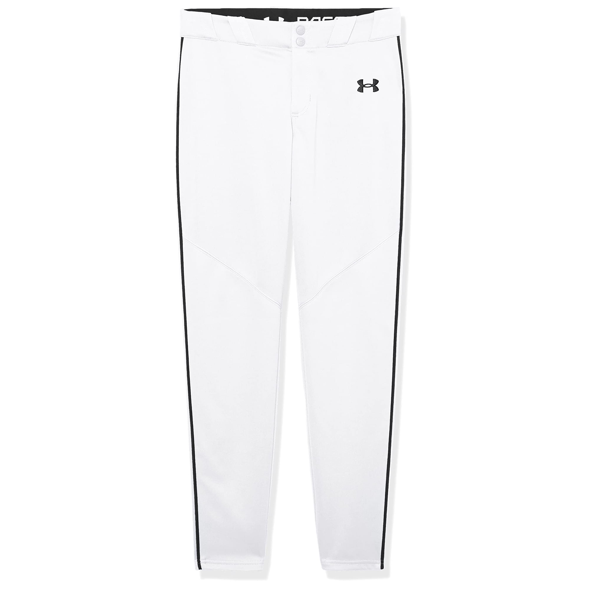 Pantalón De Béisbol Under Armour Utility Para Niños, Blanco/negro, Talla M