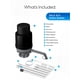 thumbnail image 4 of Bomba para botellas de agua Brio Universal Manual Jarra de 1 a 5 galones, 4 of 9