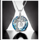 thumbnail image 3 of Collar HESHPAWS Tree of Life con Inicial A-Z Azul, 3 of 3