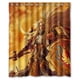 thumbnail image 1 of Cortina de ducha de World of Warcraft, juego de cortina de baño con ganchos, tamaño 60 x 72 pulgadas, 1 of 3