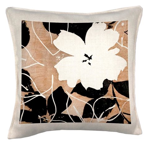 Tuyo Print - Cojín Flores Arena 45X45