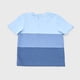 thumbnail image 2 of Polera Bebe Niño Color Block Azul Corona, 2 of 5