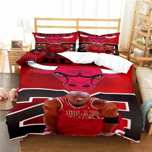 American Basketball Star No.3 Bedding Set,Duvet Cover Bed Set Quilt Cover Pillowcase, Size Boys Girls Adults Bed Sheets