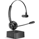 thumbnail image 2 of Auriculares inalámbricos Bluetooth V5.0 para negocios con micrófono boom, ideales para celular, tableta y computadora. Auriculares manos libres para centros de llamadas, oficinas y conductores de, 2 of 8