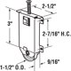 thumbnail image 2 of Conjunto de rodillos Door Slide-Co 16661 para Monarch L, 2 of 2