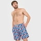 thumbnail image 4 of Traje de Baño Hombre Celeste Full Print Corona, 4 of 5