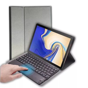 Genérico - Funda + Teclado Bluetooth Para Samsung A9+ Plus 11"" - Negro